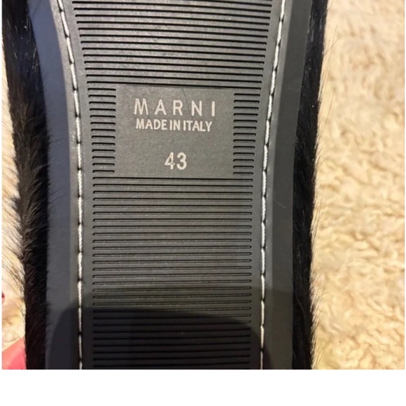 Marni Fur Push Ons / Slippers Excellent Condition Unworn Immediate Shipping - Picture 4 of 4